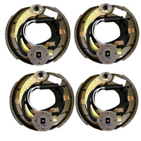 2 PAIR 7" Electric Backing Plates For 2000# Axles Replaces Dexter 23-47 and 23-48 (7EB-2P)