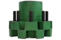 12,000#  Hub Only 12k 4.88 Pilot 8x6.5 Quality and Rockwell Trailer Axle Wheel (812865A-1)