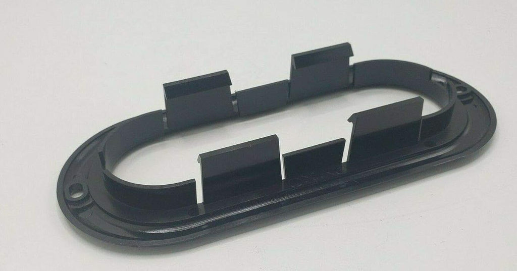 Maxxima Black Snap-On Flange Grommet For 63 Series 6" Oval PC Trailer Lights  (M63253BLK)