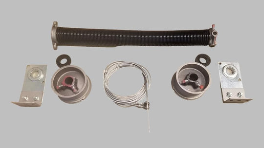 Replacement Rear Ramp Spring Door Kit Assembly 60# Cargo Enclosed 6' Wide Trailers (TSAP660)