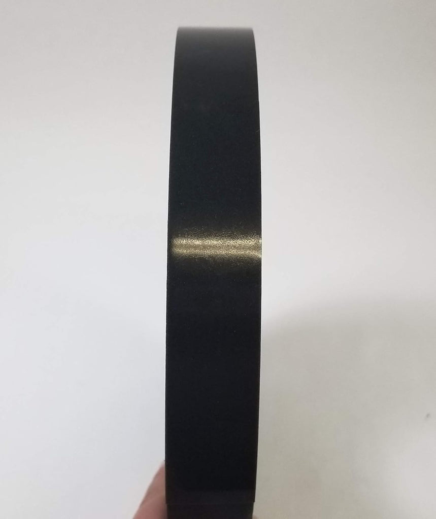30 Mylar Black Tape 1.25" x .188" - Truck Toppers, Body Side Rails, Trailers & RVs (TM125B)