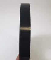 30 Mylar Black Tape 1.25" x .188" - Truck Toppers, Body Side Rails, Trailers & RVs (TM125B)