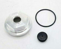 2-7/8"-12 Billet Aluminum Threaded Oil Cap Kit With O-Ring and Plug — 6K-8K Trailer Axle (21-35 Billet-Kit)