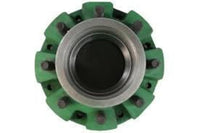 12,000#  Hub Only 12k 4.88 Pilot 8x6.5 Quality and Rockwell Trailer Axle Wheel (812865A-1)