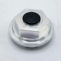 2-7/8"-12 Billet Aluminum Threaded Oil Cap Kit With O-Ring and Plug — 6K-8K Trailer Axle (21-35 Billet-Kit)