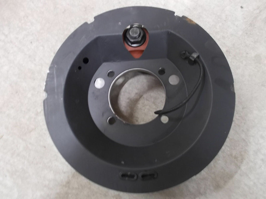 8K Trailer Brake Assembly 12-1/4" x 3-3/8" – Right Side – Self-Adjusting – 4-Bolt Mount (BK-8KE-02-KIT)