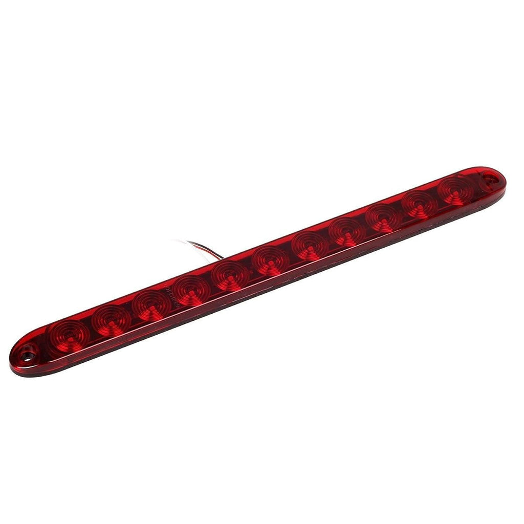 TWO - 15" Low Profile Red LED Stop Turn Tail Lights RV Trailer Truck USA (T10-RR00-1-LOTOF2)