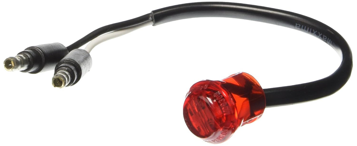 Maxxima 3/4 mini Truck Trailer Red 3 LED hot spot Clearance marker Light M09300R (M09300R)