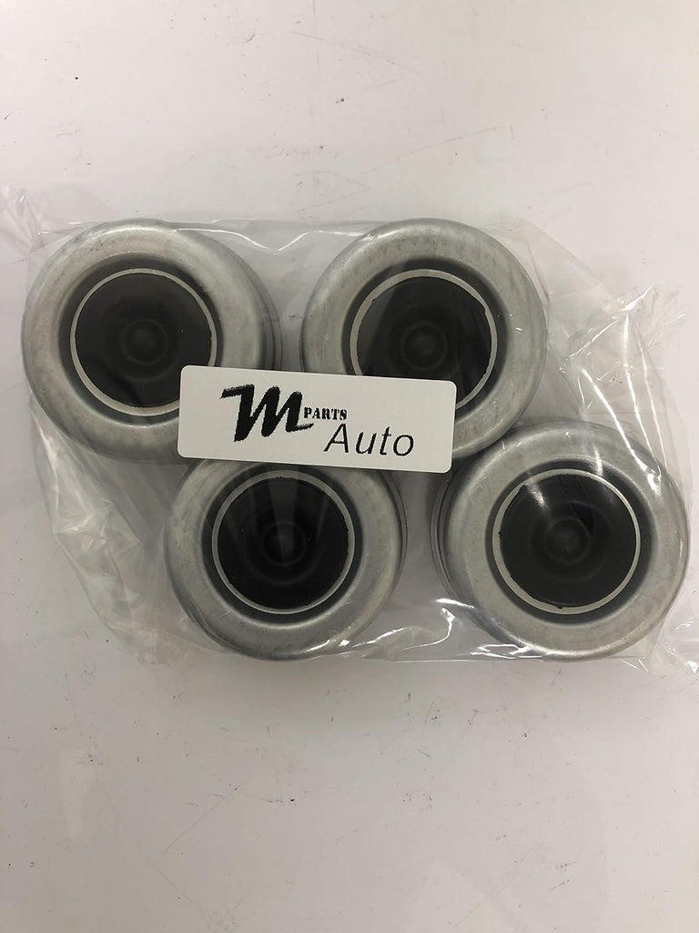 FOUR - 2.71-2.72 Trailer Axle Dust Cap Cup Grease Cover RV Camper EZ Lube (DC275L-4)