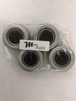 FOUR - 2.71-2.72 Trailer Axle Dust Cap Cup Grease Cover RV Camper EZ Lube (DC275L-4)