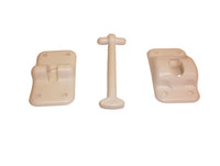 3.5" White Trailer Door Catch Hold Back Holder Keep Hook RV Camper Cargo 3 1/2   (MD470W)