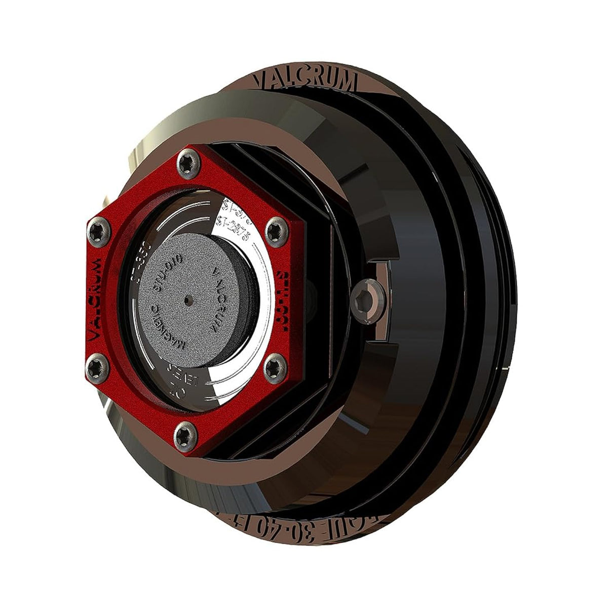 ONE 4" Valcrum Aluminum Hub Cap 10K 12K 15K Trailer Axle Grease/Oil 21-36 Dexter (ST-400)