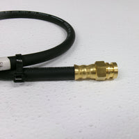 24" Hydraulic Trailer Brake Hose – 3/8"-24 Male to Female Swivel (BH-3MFSFF-024)