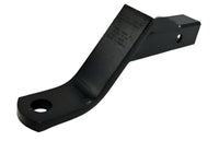 4" Drop Hitch 2" Receiver Ball Mount - 5,000 lb Max Load Trailer (LBM104)