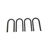 4 - Standard 2-3/8" Round U-bolts 3500# Trailer Axle 5-1/2" w/Nuts 2-1/2" ID Kit Regular (UBK-3500-R)