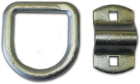 1/2-Inch Bolt-On Steel D-Ring Tie-Down Anchor with Mounting Bracket (LRB1)