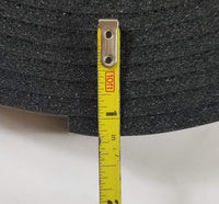 30 Mylar Black Tape 1.25" x .188" - Truck Toppers, Body Side Rails, Trailers & RVs (TM125B)