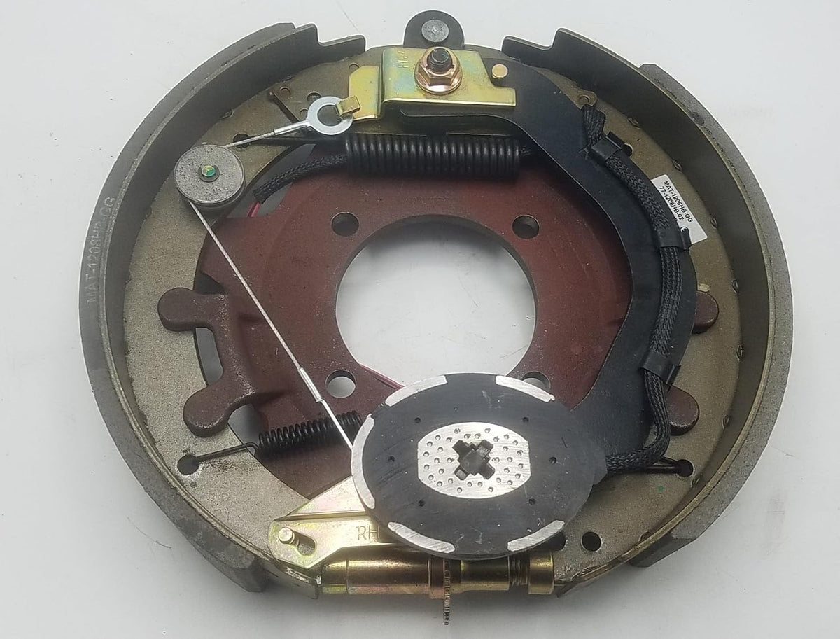 Right Electric Brake 12-1/4" x 2-1/2" for 7.2K - 8K NARROW Self Adjusting Fits Dexter 7200 8000 D80N (77-1208HB-2)