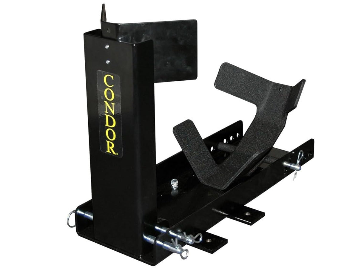 Condor Black Removable Motorcycle Trailer Wheel Chock SC-2000 (SC-2000)