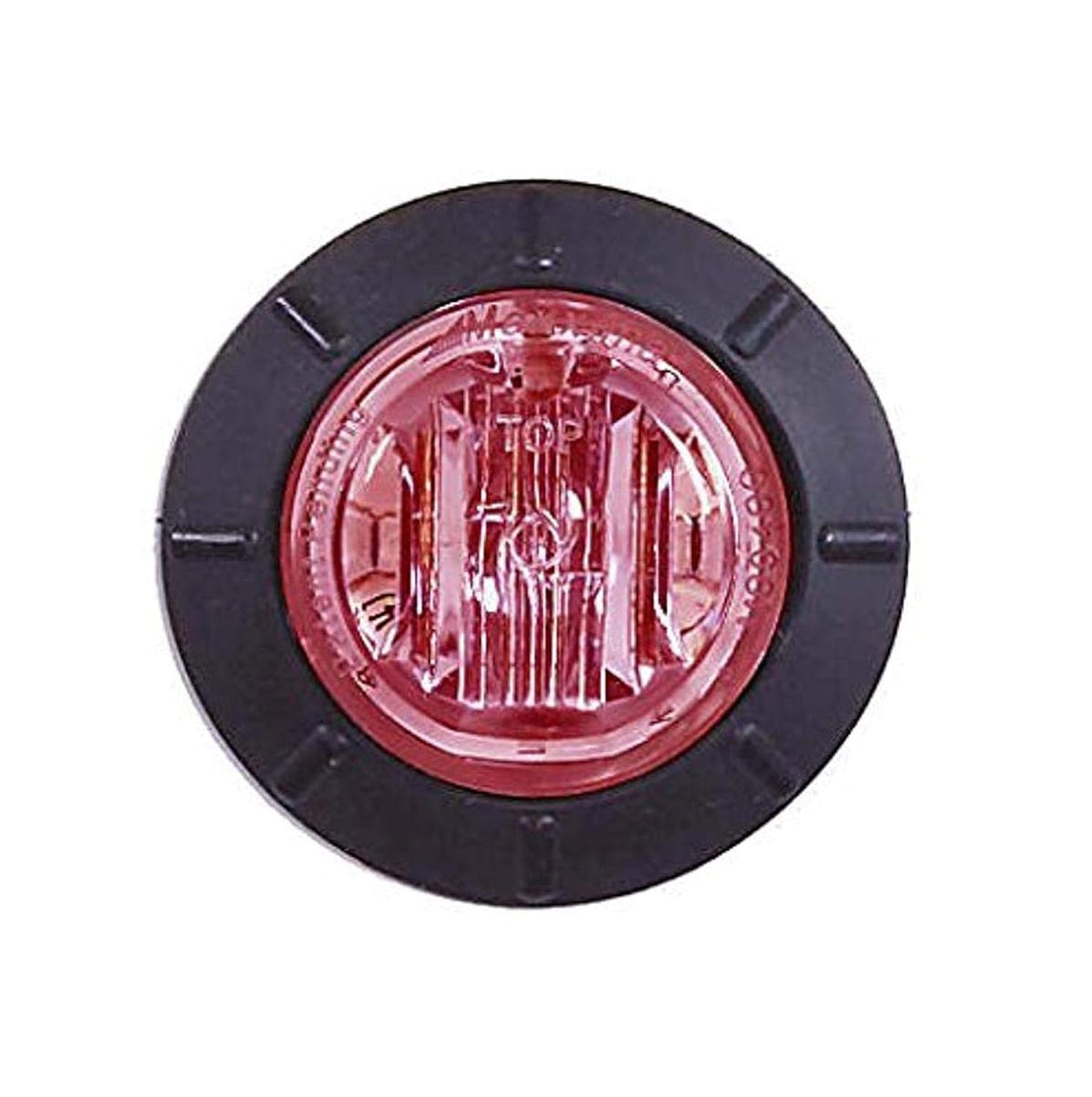 Maxxima M09400RCL Red Clear 6 LED 1-1/4" Marker Light (M09400RCL)