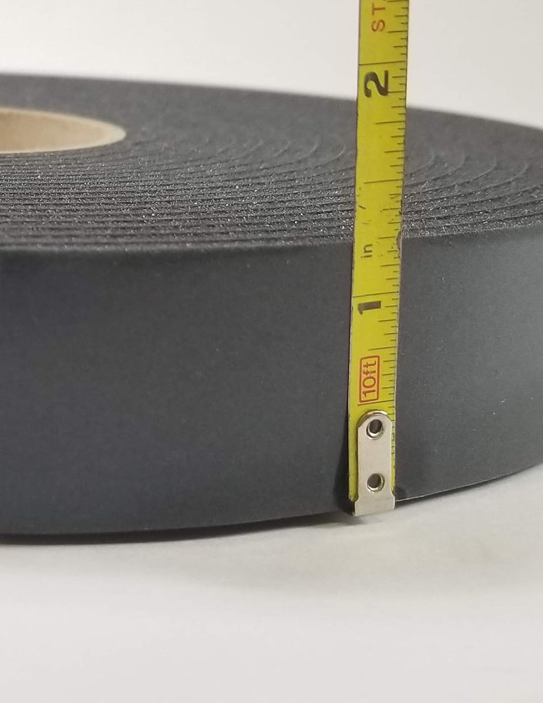 30 Mylar Black Tape 1.25" x .188" - Truck Toppers, Body Side Rails, Trailers & RVs (TM125B)