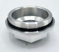 2-7/8"-12 Billet Aluminum Threaded Oil Cap Kit With O-Ring and Plug — 6K-8K Trailer Axle (21-35 Billet-Kit)