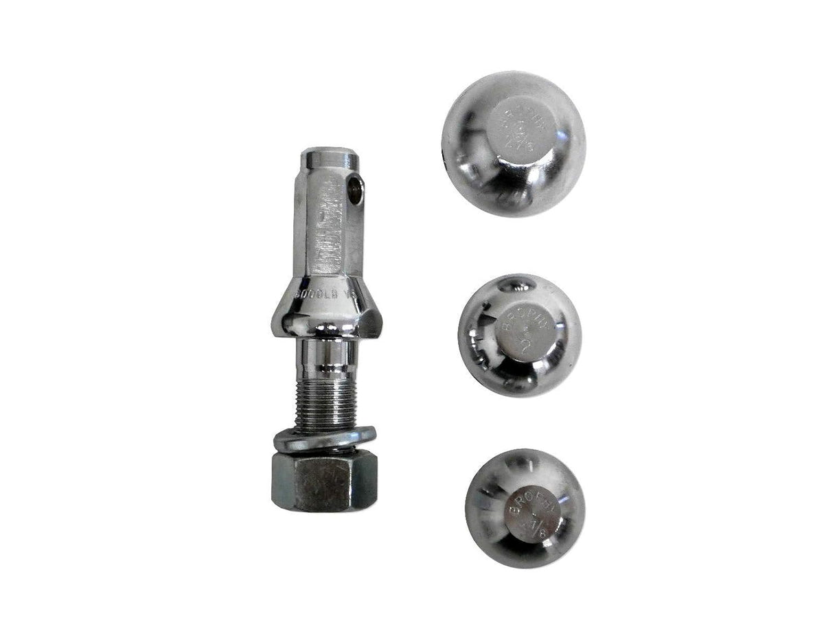 Brophy Adapt A Hitch ball 1-7/8 2" 2-5/16" Trailer Convert Flatbed (SB01)