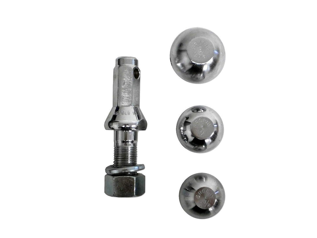 Brophy Adapt A Hitch ball 1-7/8 2" 2-5/16" Trailer Convert Flatbed (SB01)