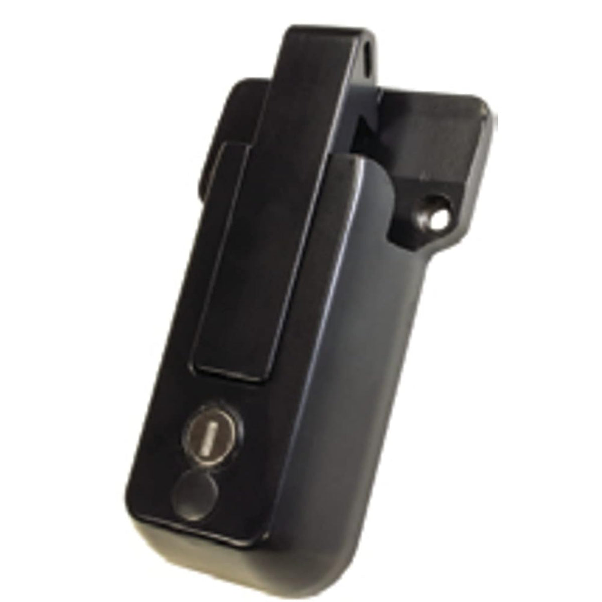 cbl-b Self Locking Cambar Door Latch, Black Powder Coat Finished