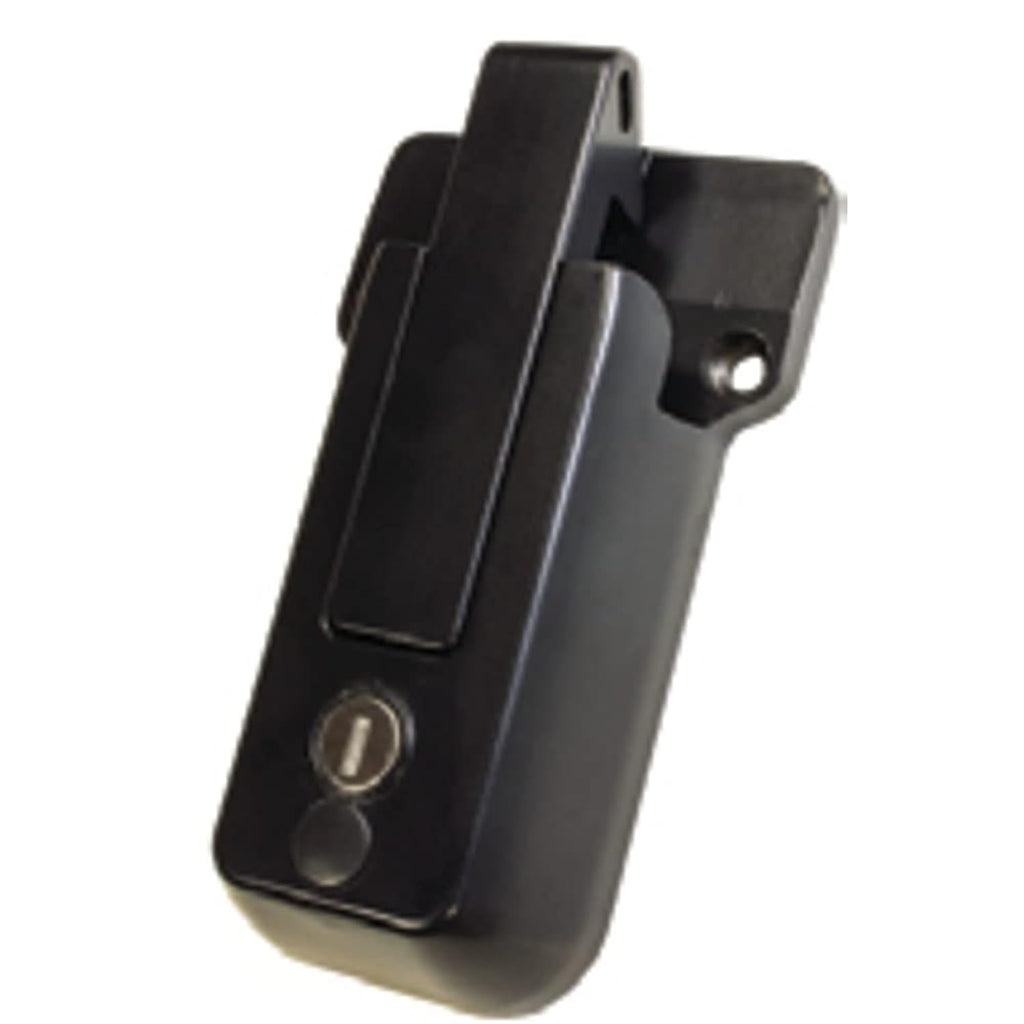 cbl-b Self Locking Cambar Door Latch, Black Powder Coat Finished