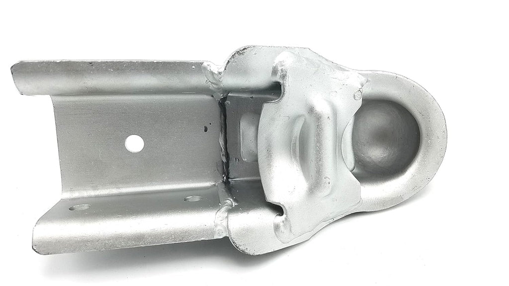 2-5/16" Ball Trailer Dacromet Coupler Hitch 8500# 3" Wide Tongue Bolt on Boat (WD-100109-DAC)