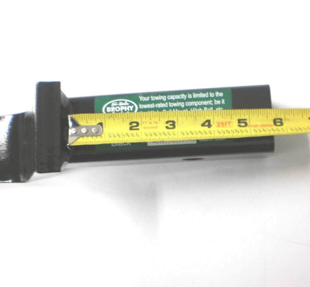 Brophy 6,000 lb Trailer Ball Mount – 3" Drop, 2" Rise, 2" Shank, 1" Ball Hole, 8.75" Long (EB48)