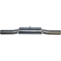 10" Weld on Straight Greaseable Ramp Door Hinge Pipe Cargo Utility Trailer Steel (TDRH03)