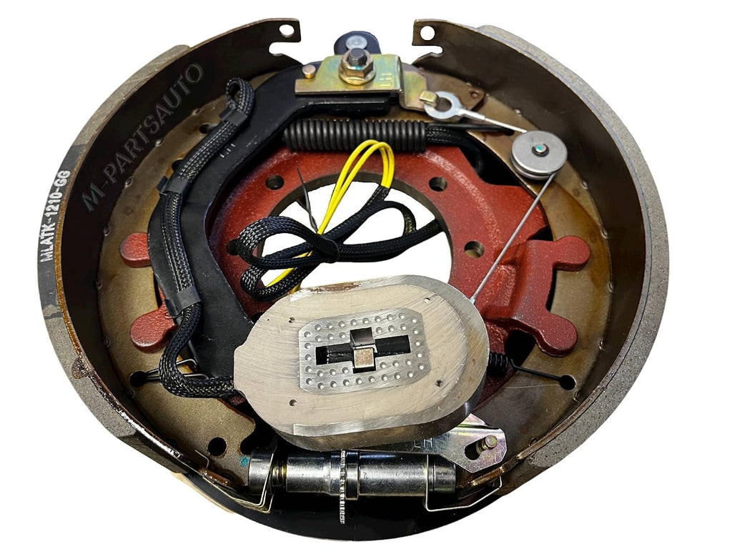 Four 12-1/4x3-3/8" 10K GD Electric Backing Plate 10000# Trailer Brake Fit Dexter (BK-10KE-SET2)