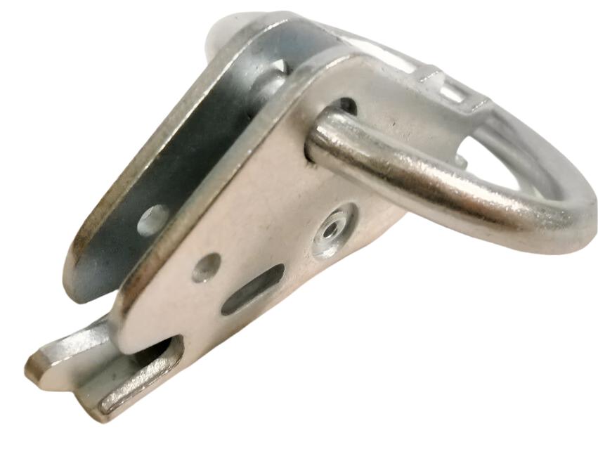 Brophy 2" Zinc-Plated O-Ring for E-Track/Trailer – 4,000 lb Capacity (ETR4)