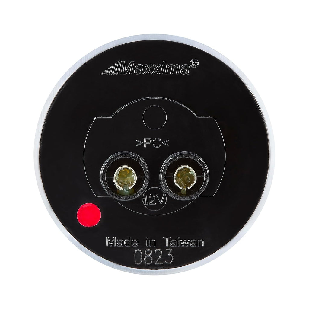 Maxxima 2" Red Clear LED Marker Clearance Light Kit w/Plug & Grommet Trailer RV (M09100RCL-KIT)