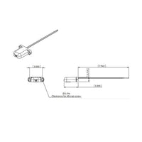 TecNiq LED License Plate Lamp Step Light CHROME Camper Trailer Map USA (L10-WC00-1)