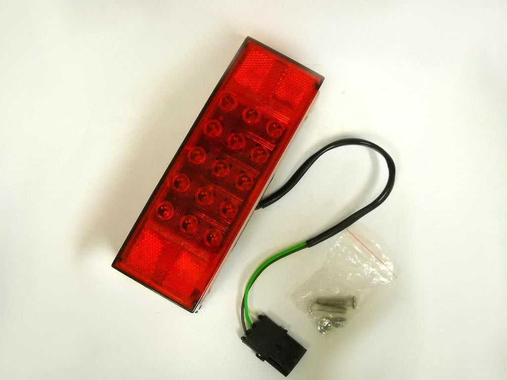 Right Side Old Style 15 LED Low Profile Boat Trailer Tail Brake Light  (J-75-R-OS)