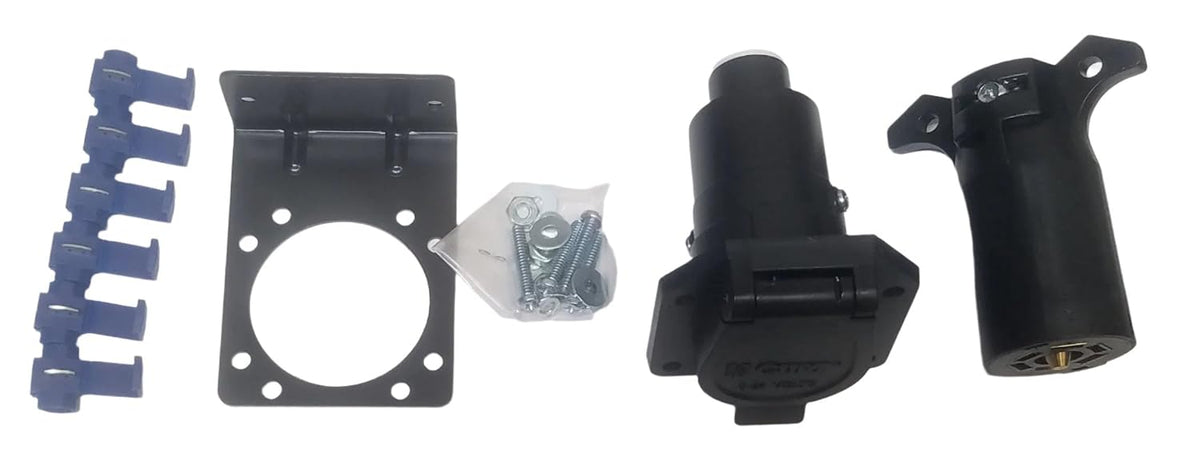 7 Way RV Connector w/Vehicle and Trailer Ends (58152W)