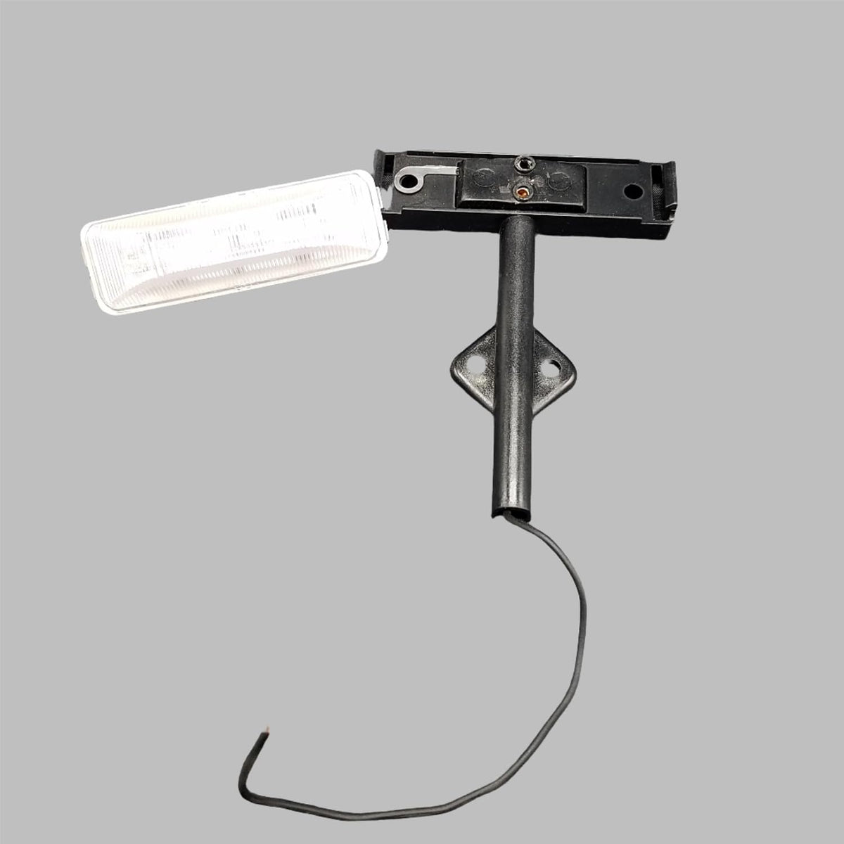 1- LED Marker Fender Light Red/Amber clear w/Base RV Trailer with Fender Bracket (J-5765-ARC-FM)