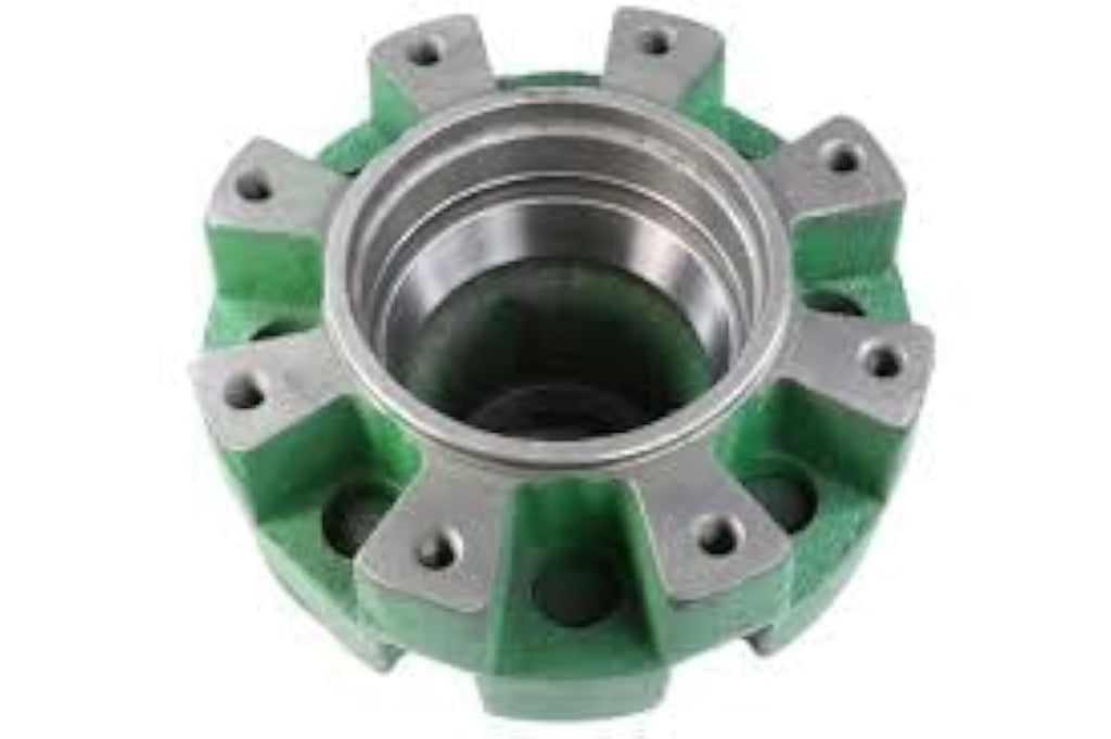 12,000#  Hub Only 12k 4.88 Pilot 8x6.5 Quality and Rockwell Trailer Axle Wheel (812865A-1)