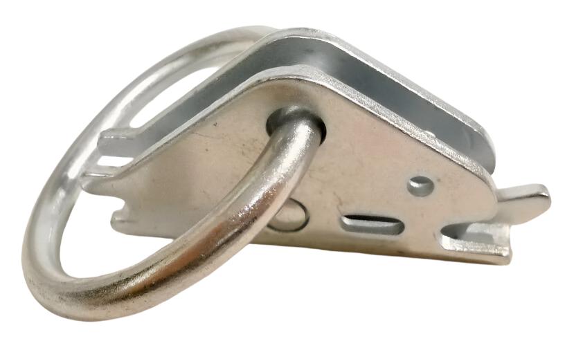 Brophy 2" Zinc-Plated O-Ring for E-Track/Trailer – 4,000 lb Capacity (ETR4)