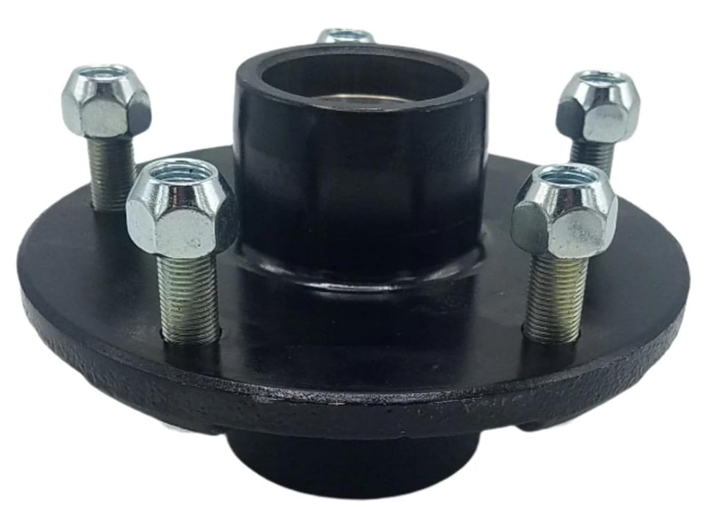 PAIR of 5x5.5 Hubs 3500# 5 Lug Fits Dexter Trailer axles (845551-KITX2)