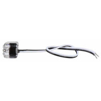 TecNiq White accent 3 LED EON Light w/Vertical Daytime Step Motorcycle USA (E03-MSV0-1)