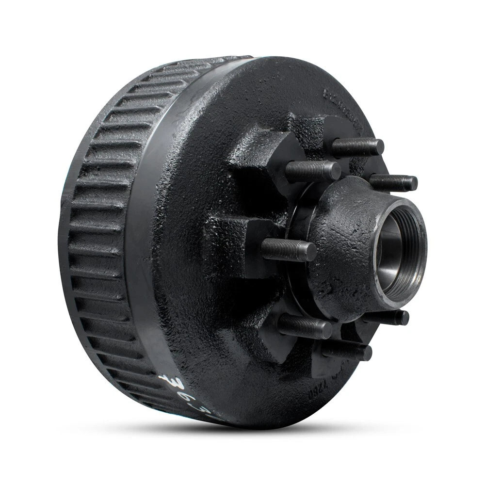 AL-KO 8000lb Trailer Hub Drum Assembly | 8x6.5 Oil Bath 5/8" Stud (008-489-07)