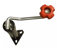 RAM 5,000# Topwind A-Frame Trailer Jack 15 inch Lift Powder Coat Zinc Plated (TJA5000TB)