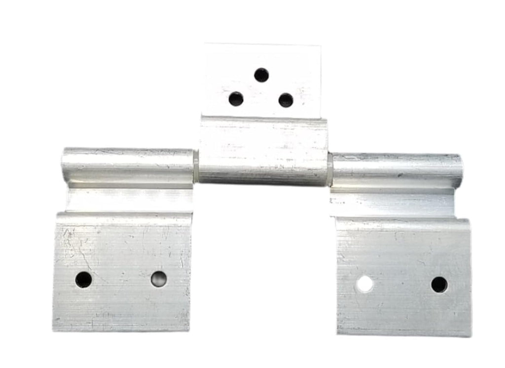 Jammy Three Leaf Raw Aluminum Door Hinge in Raw Finish 4-5/8? Long (TALH3R)