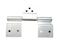 Jammy Three Leaf Raw Aluminum Door Hinge in Raw Finish 4-5/8? Long (TALH3R)