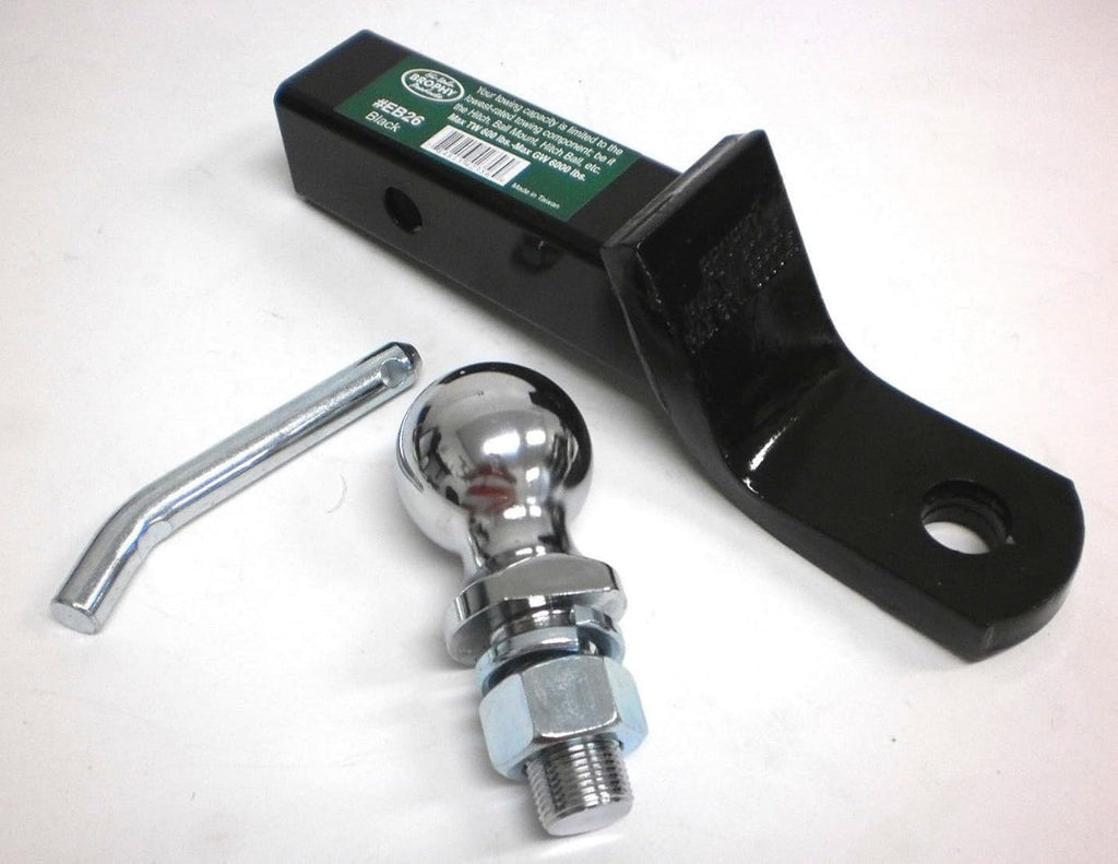 2" Receiver ball mount with 2" Ball and Hitch Pin 5k Capacity (EB26-KIT)