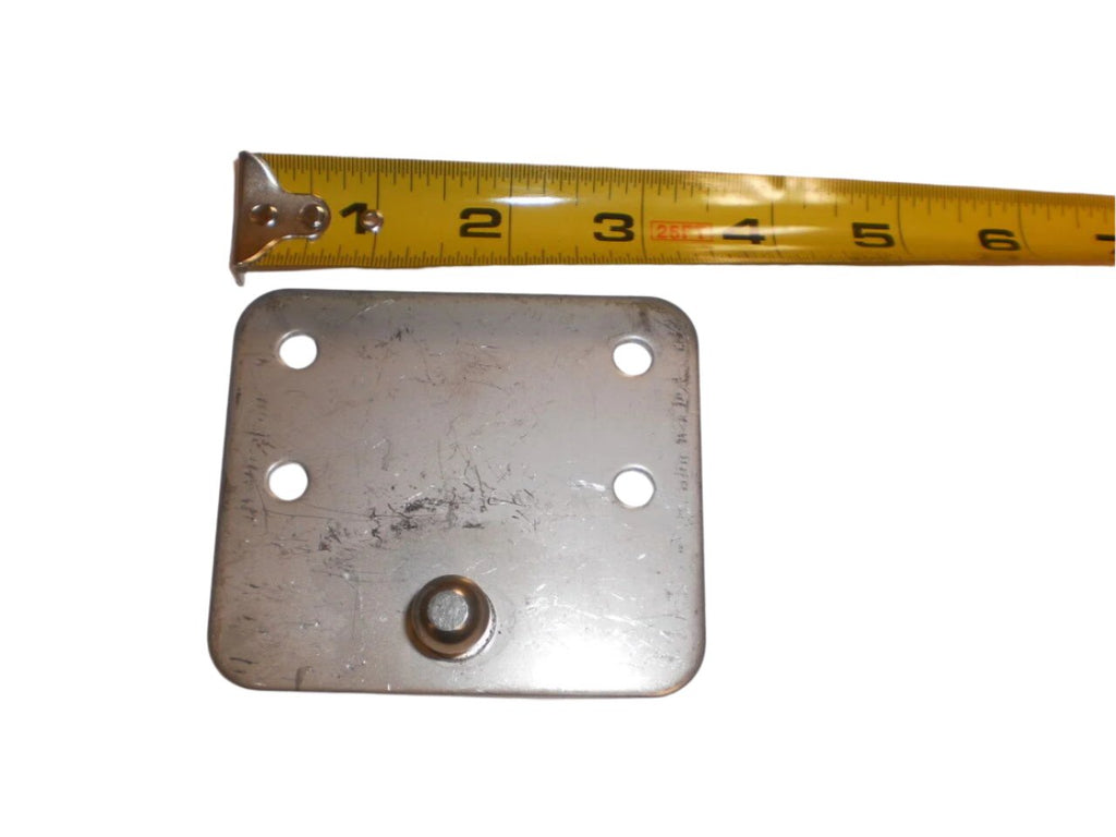 Trailer Gas Spring Strut Bracket with Large 13mm Ball — Stainless Steel (LPB35S)